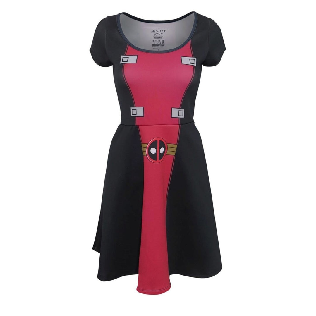 Deadpool Suit Up Womens Dress Image 4