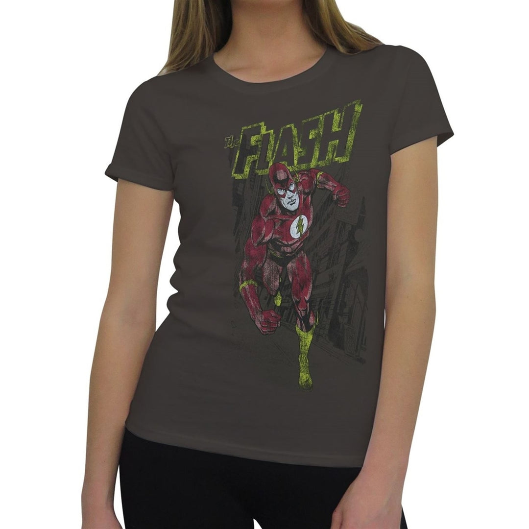 The Flash City Sprint Womens T-Shirt Image 1