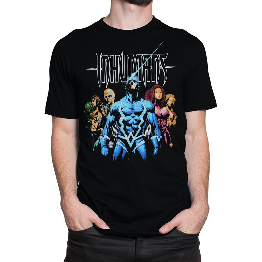 Inhumans 1 Cover Art Mens T-Shirt Image 1