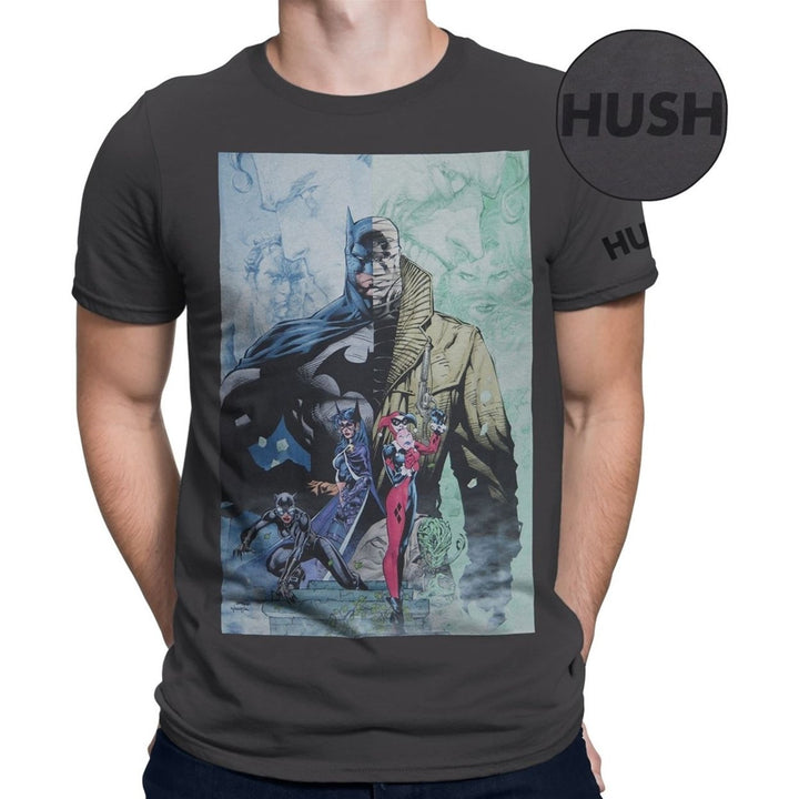 Batman Hush Cover Mens T-Shirt Image 3