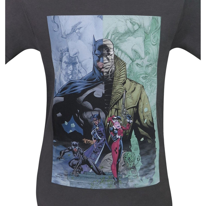 Batman Hush Cover Mens T-Shirt Image 2