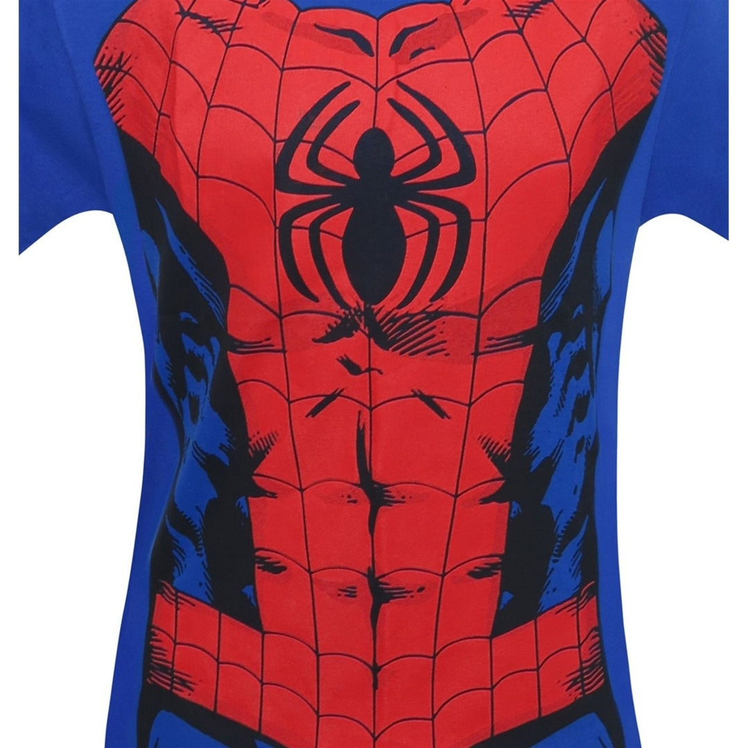 Spider-Man Suit-Up Mens Costume T-Shirt Image 3