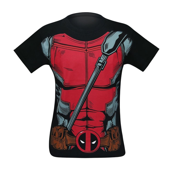 Deadpool Suit-Up Mens Costume T-Shirt Image 4
