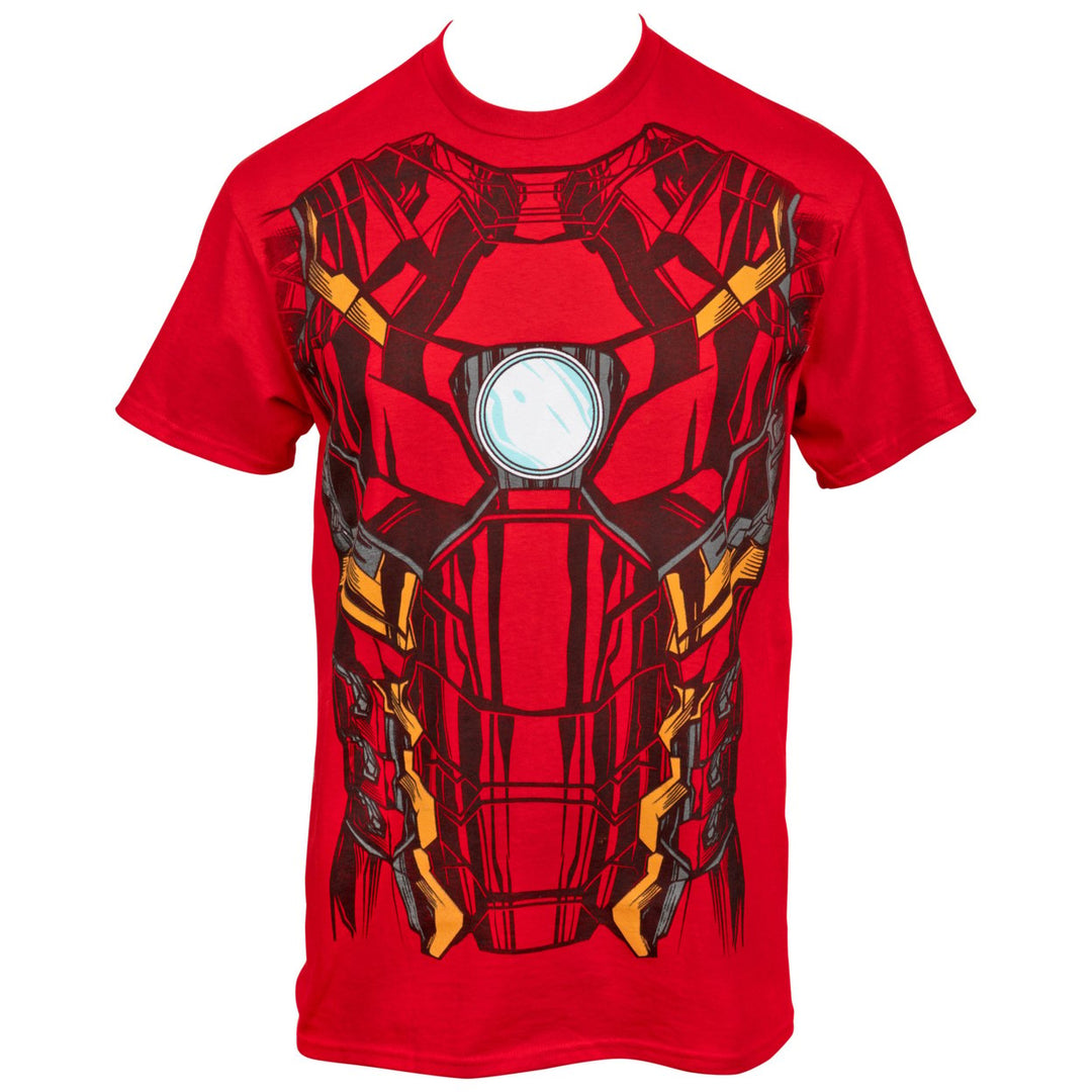 Iron Man Suit-Up Mens Costume T-Shirt Image 1