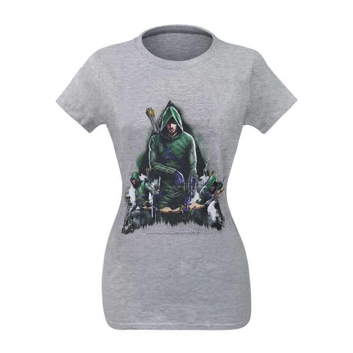 Arrow Oliver Queen Armed Womens T-Shirt Image 3