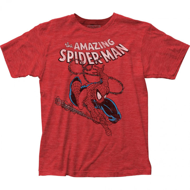 The Amazing Spider-Man Swinging T-Shirt Image 1