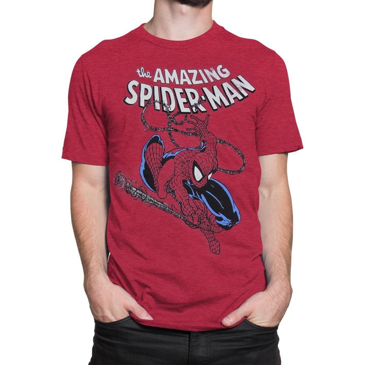 The Amazing Spider-Man Swinging T-Shirt Image 2