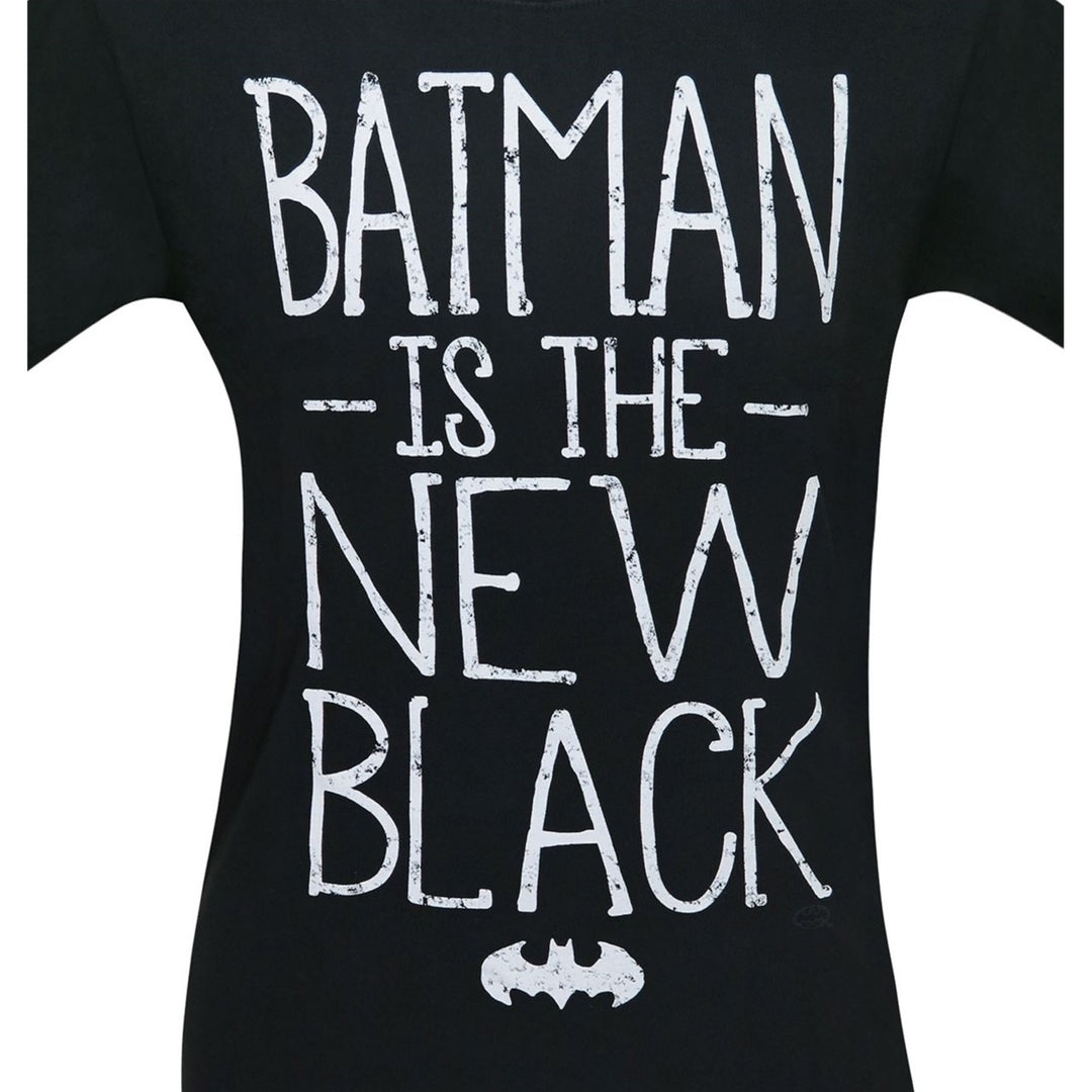 Batman Is the  Black Mens T-Shirt Image 2