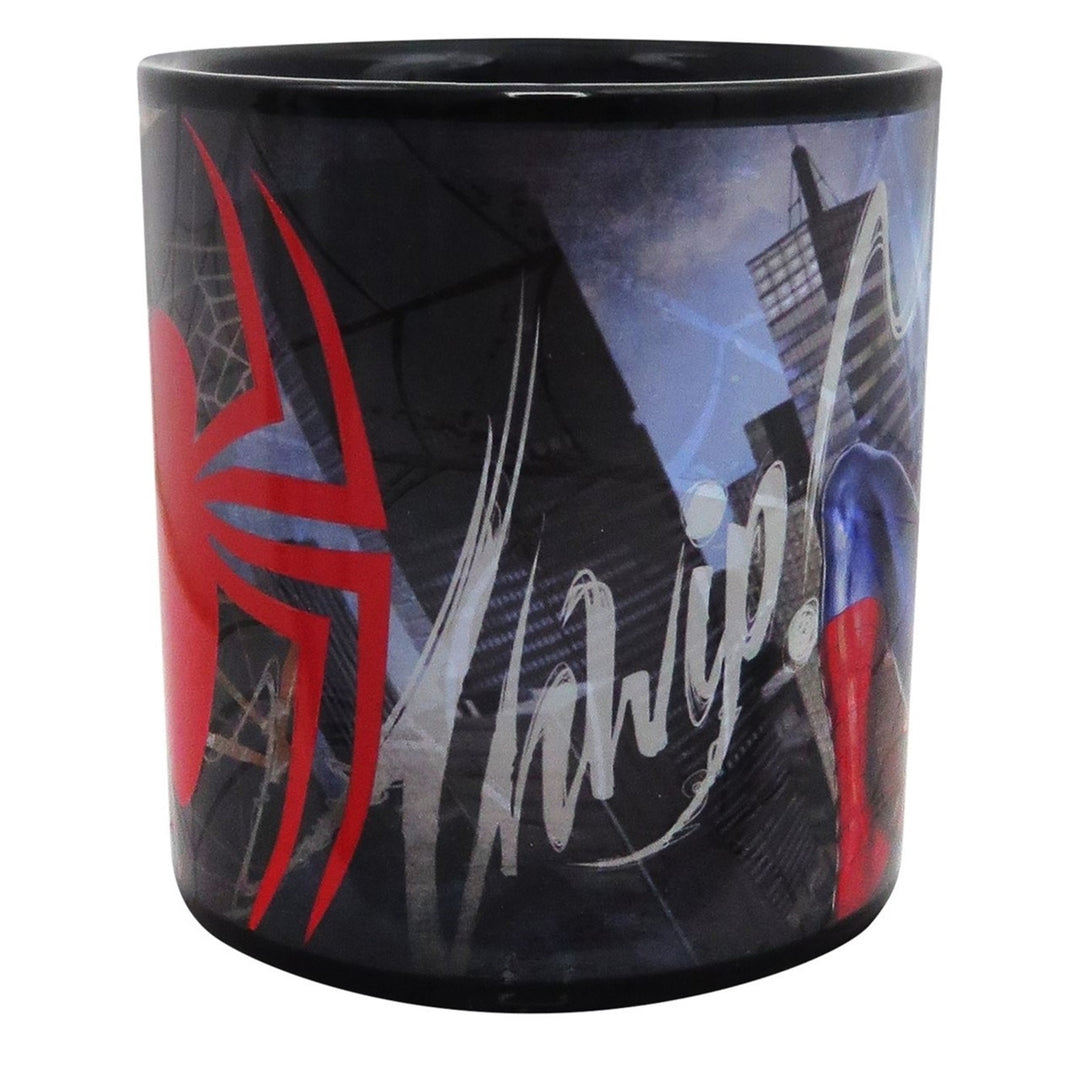 Spider-Man Web Slinger 20oz Heat Changing Mug Image 6