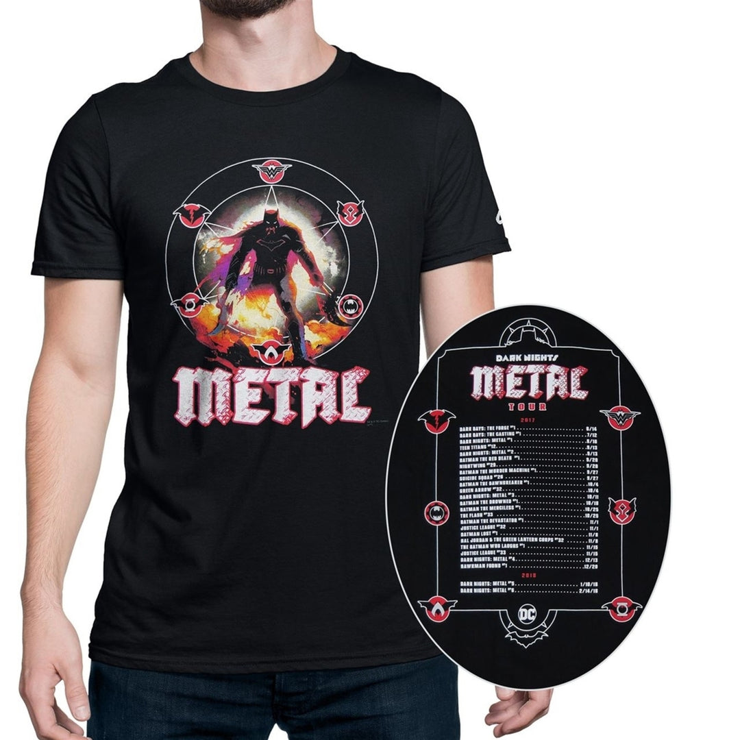 Batman Dark Nights Metal 1 Mens T-Shirt Image 1