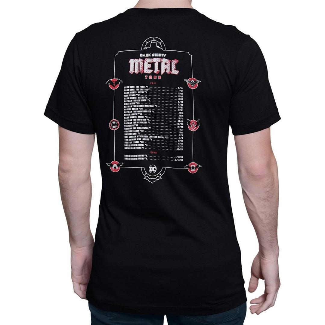 Batman Dark Nights Metal 1 Mens T-Shirt Image 3