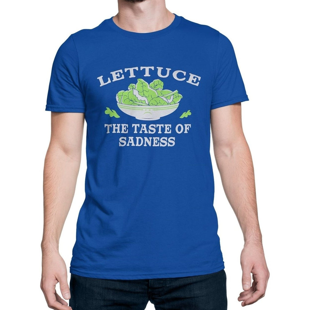 Lettuce The Taste of Sadness Mens T-Shirt Image 1