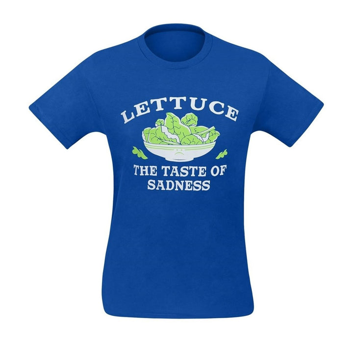 Lettuce The Taste of Sadness Mens T-Shirt Image 3