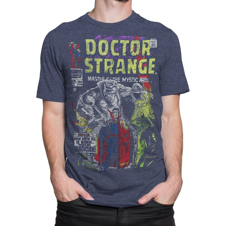 Dr. Strange 169 Cover Mens T-Shirt Image 1