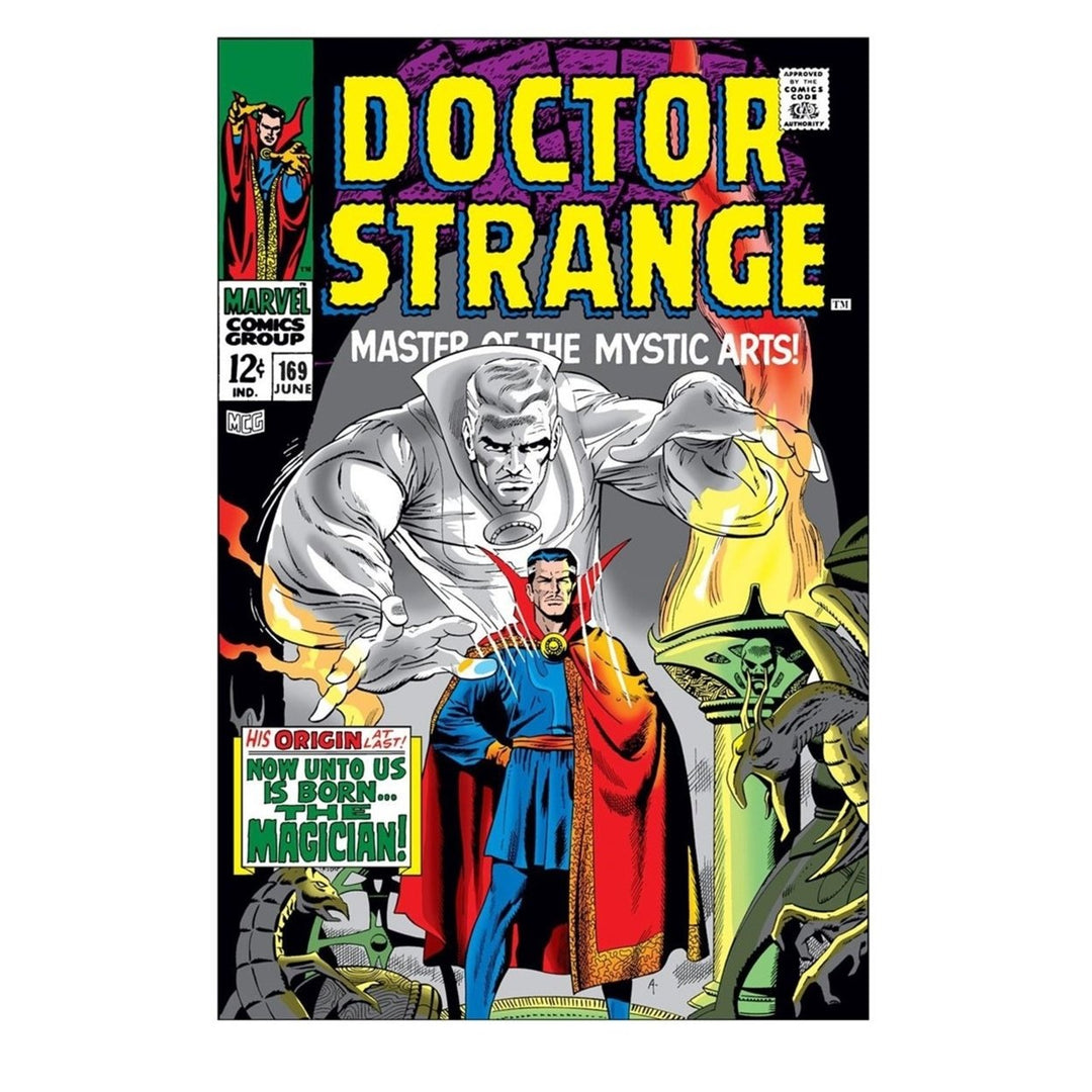 Dr. Strange 169 Cover Mens T-Shirt Image 4