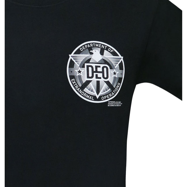 Supergirl DEO Staff Mens T-Shirt Image 2