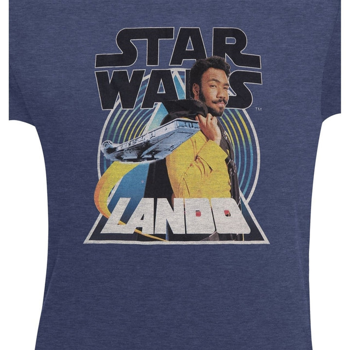 Star Wars Solo Lando Smooth Criminal Mens T-Shirt Image 2