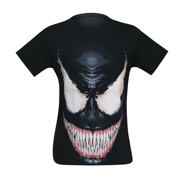 Venom Sinister Smile Mens T-Shirt Image 3