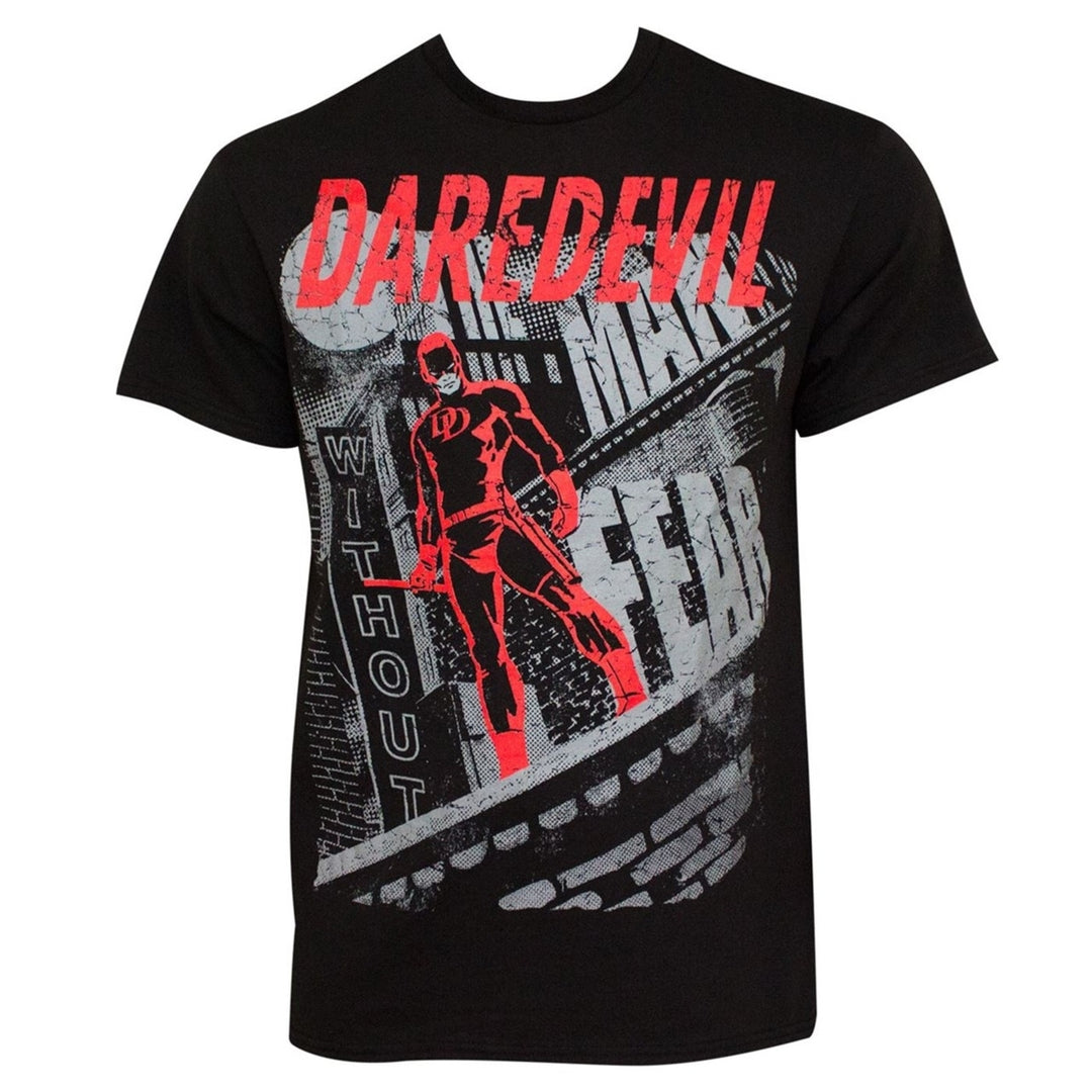 Daredevil Night Watch Mens T-Shirt Image 1