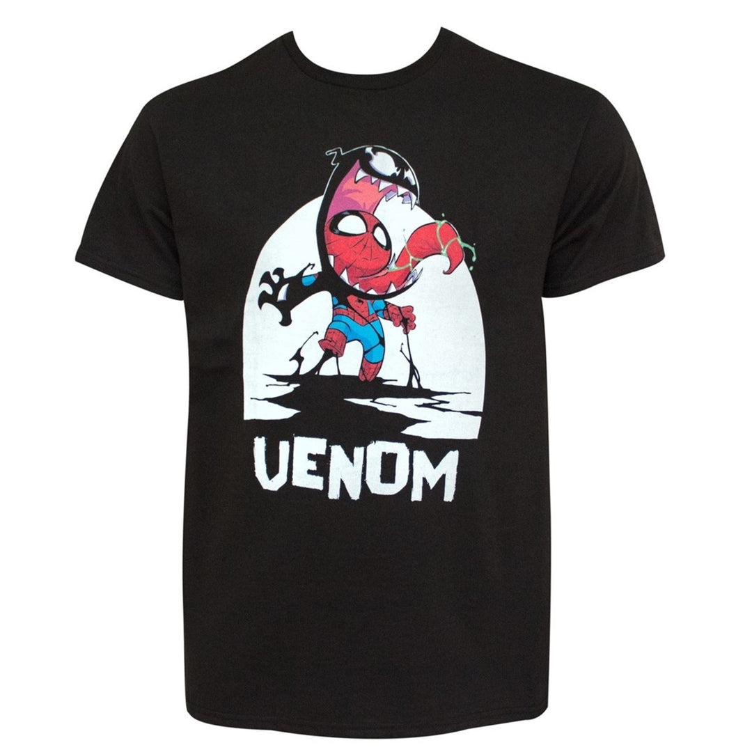 Venom Venomized 1 Skottie Young Variant Mens T-Shirt Image 1