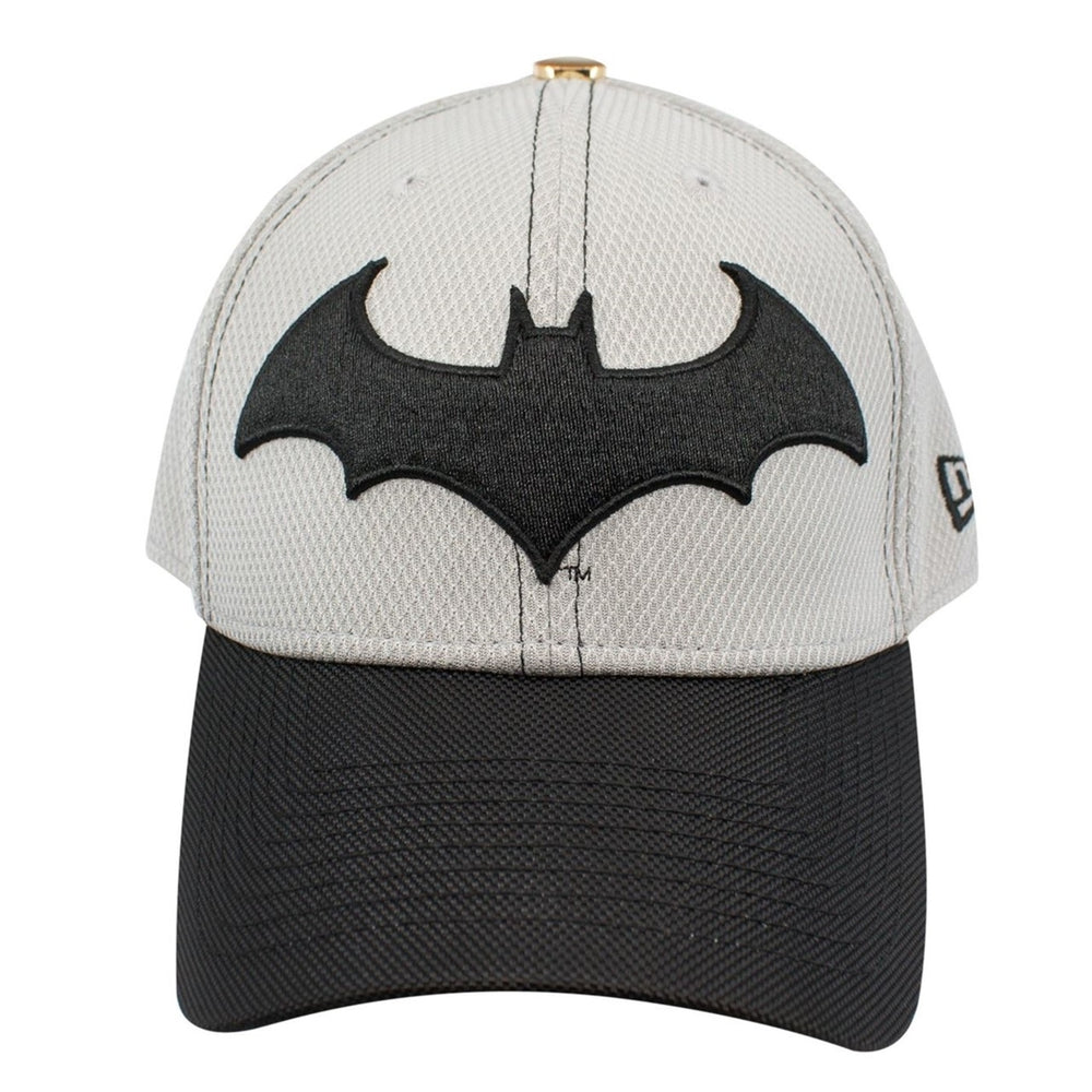 Batman Hush Armor with Court of Owls Lining 39Thirty Fitted Hat Image 2