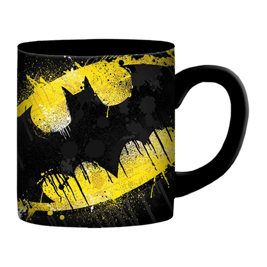 Batman Splatter Paint 14 Ounce Mug Image 1