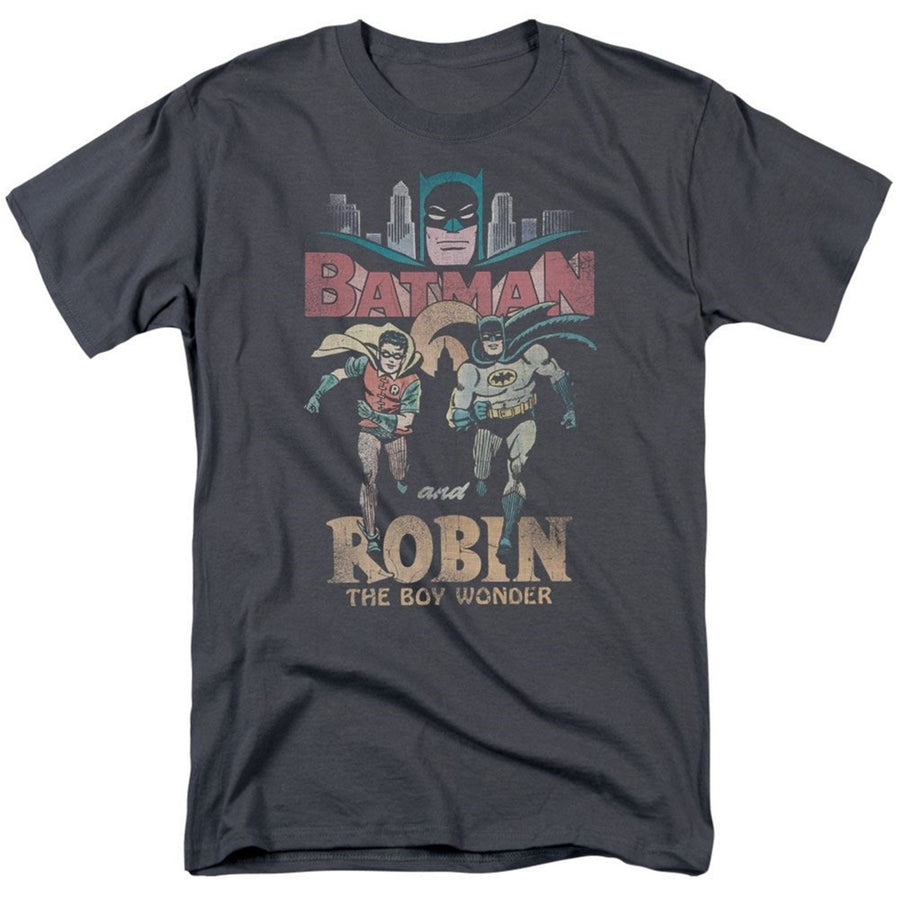 Batman and Robin Classic Duo Mens T-Shirt Image 1
