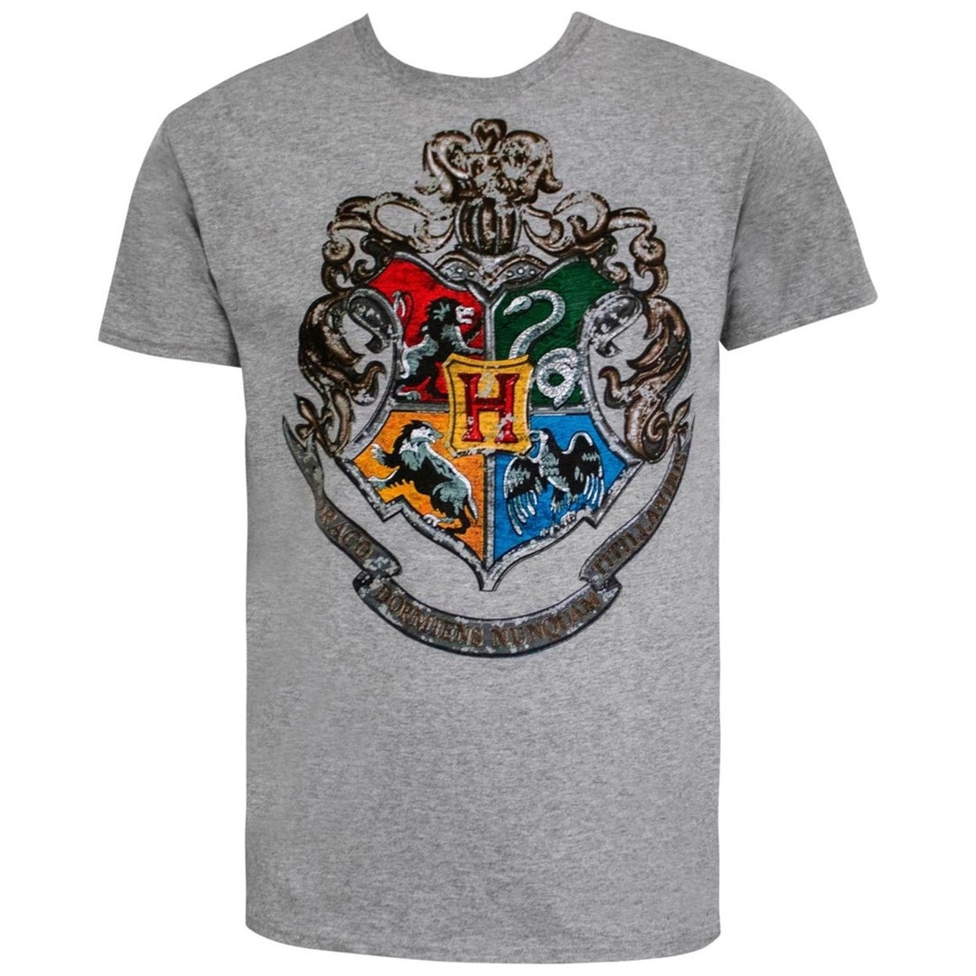 Harry Potter Hogwarts Crest T-Shirt Image 1