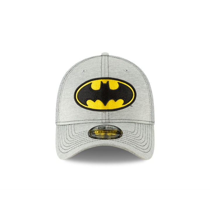 Batman Classic Logo Grey Era 39Thirty Fitted Hat Image 2