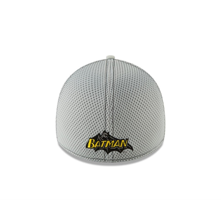 Batman Classic Logo Grey Era 39Thirty Fitted Hat Image 4