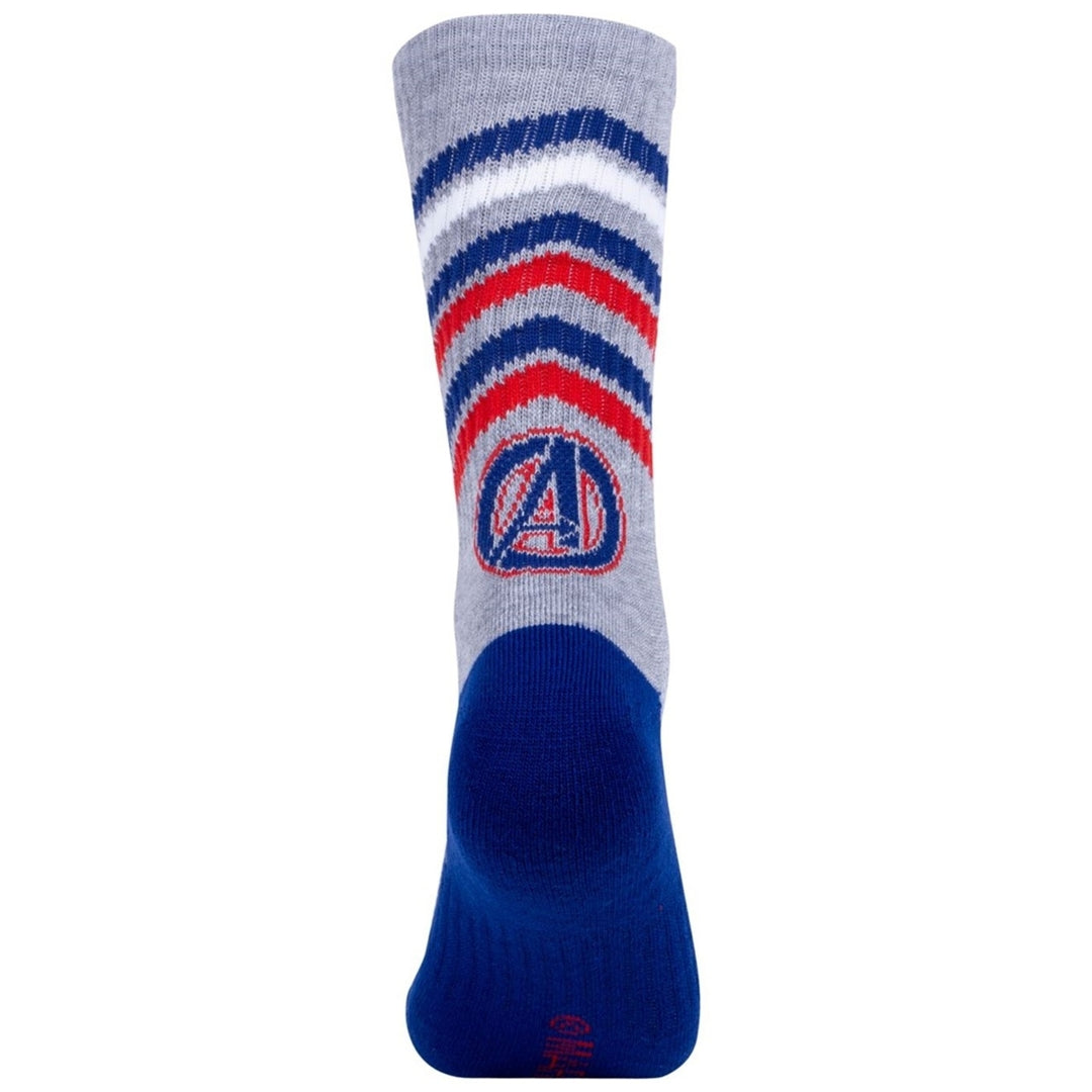 Captain America Two Pack Athletic Kids Socks Image 7