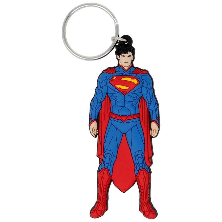 Superman Soft Touch Keychain Image 1