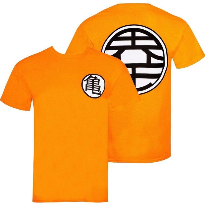 Dragon Ball Z Kame Symbol Mens T-Shirt Image 1