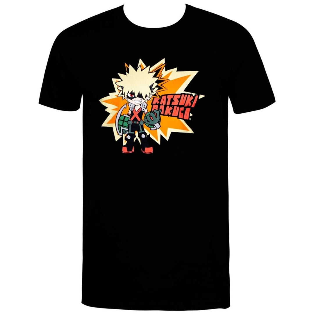 My Hero Academia Bakugo SD Mens T-Shirt Image 1