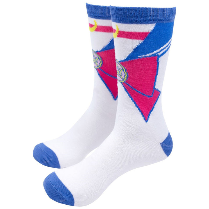 Sailor Moon Bow Crew Sock Image 1