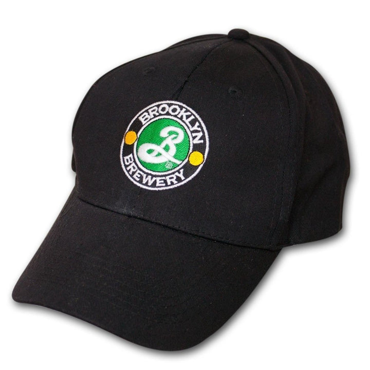 Brooklyn Brewery Embroidered Black Logo Adjustable Baseball Cap Image 1