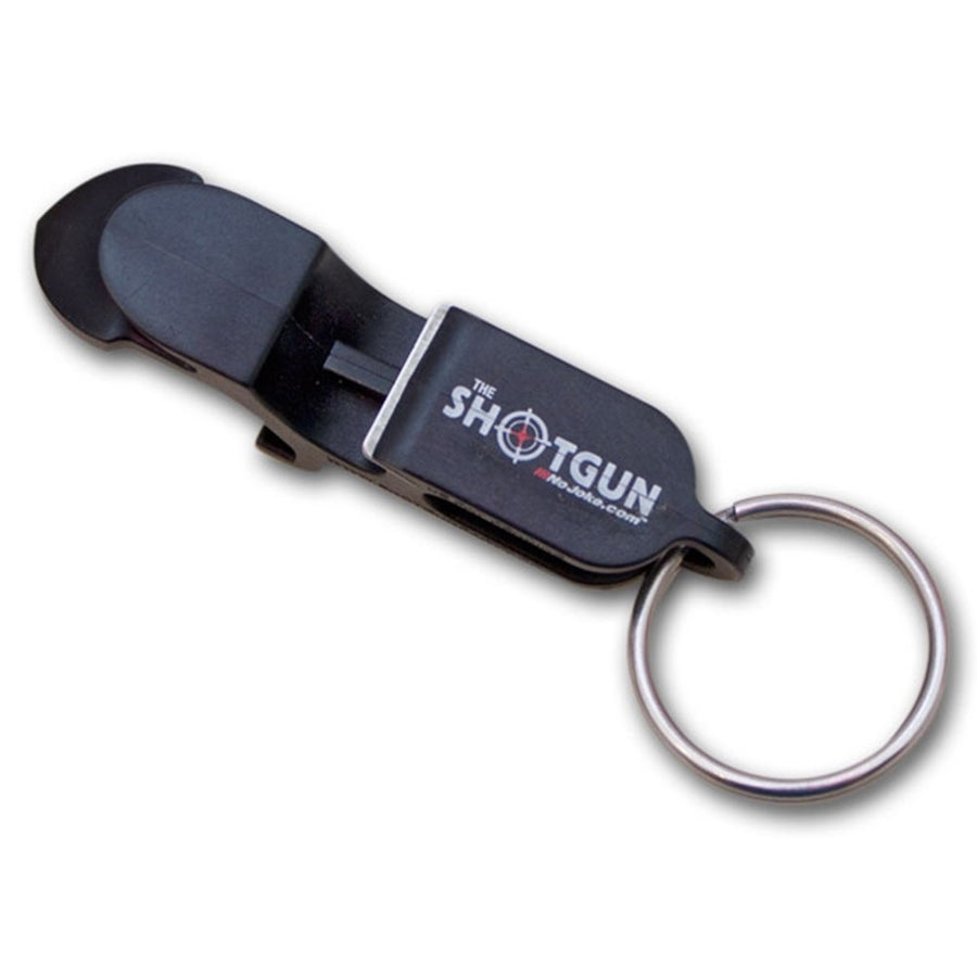 Shotgun Beer Shotgunning Keychain Can Bottle Opener Image 1