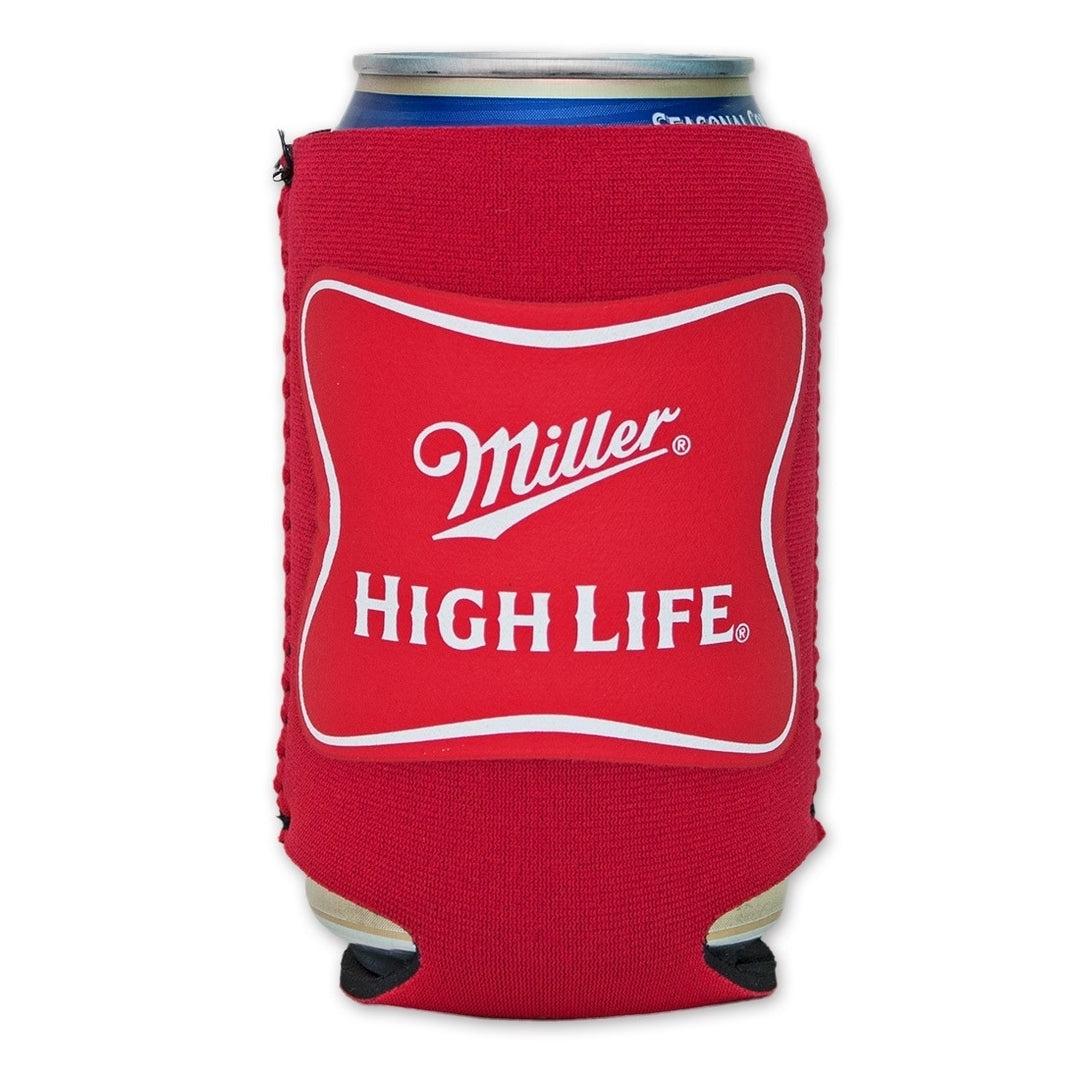 Miller High Life Cooler Can - Red Image 1