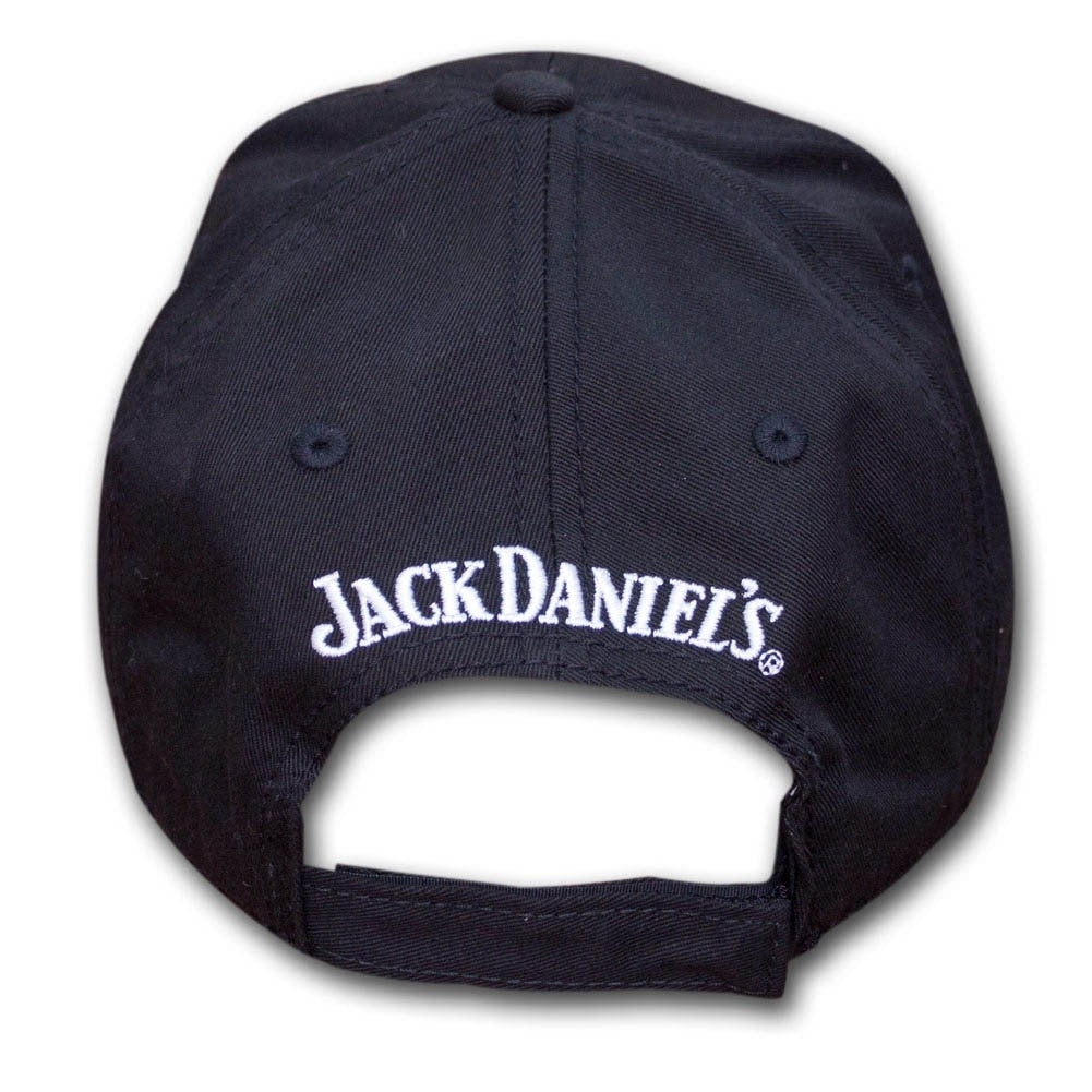 Jack Daniels Classic Logo Hat - Black Image 3