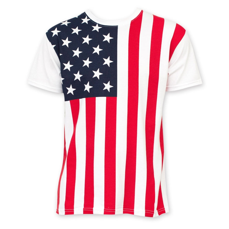 American Flag Mens Tee Shirt Image 1