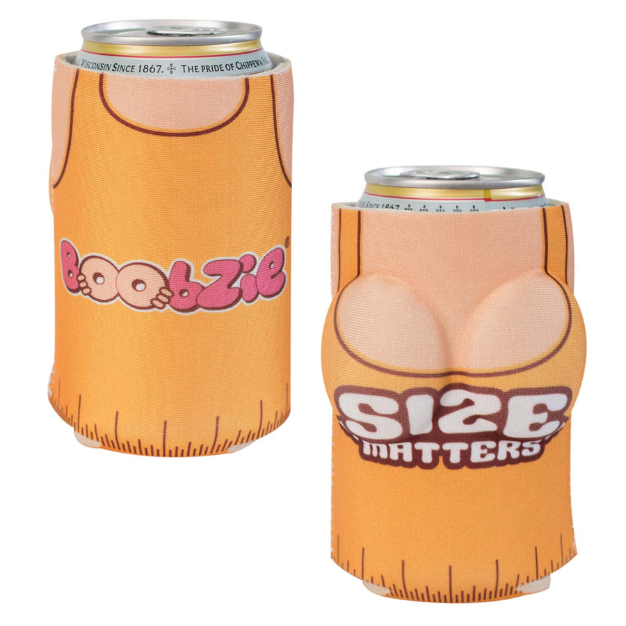 Size Matters Boobzie Beer Can Cooler Image 1
