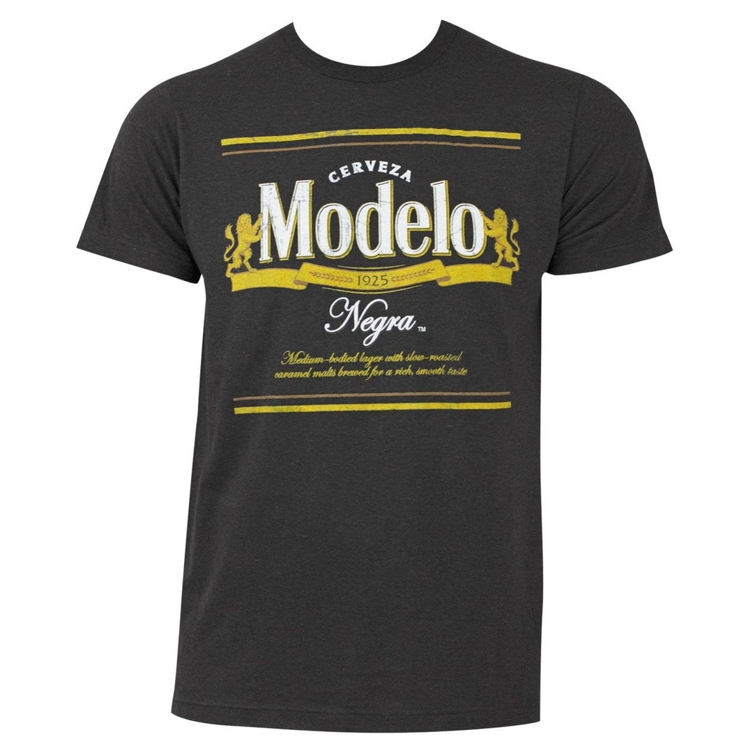 Modelo Negra Mens Gray Tee Shirt Image 1