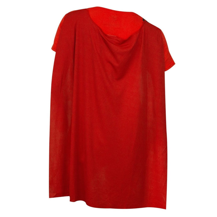 Wonder Woman Cape And Tiara Costume Tee Shirt Image 2