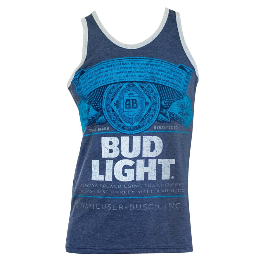 Bud Light Bottle Logo Tank Top Image 1