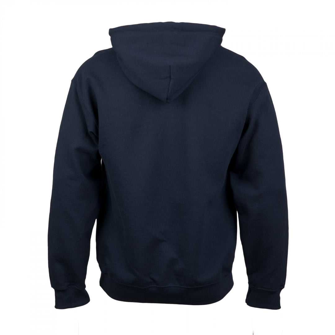 Coors Banquet Mens Navy Blue Hoodie Image 2