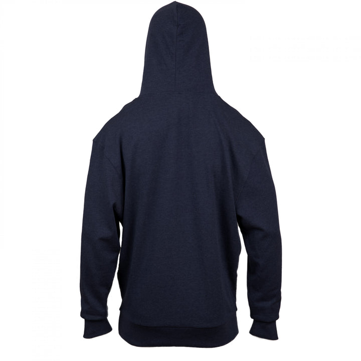 Coors Banquet Mens Navy Blue Hoodie Image 4