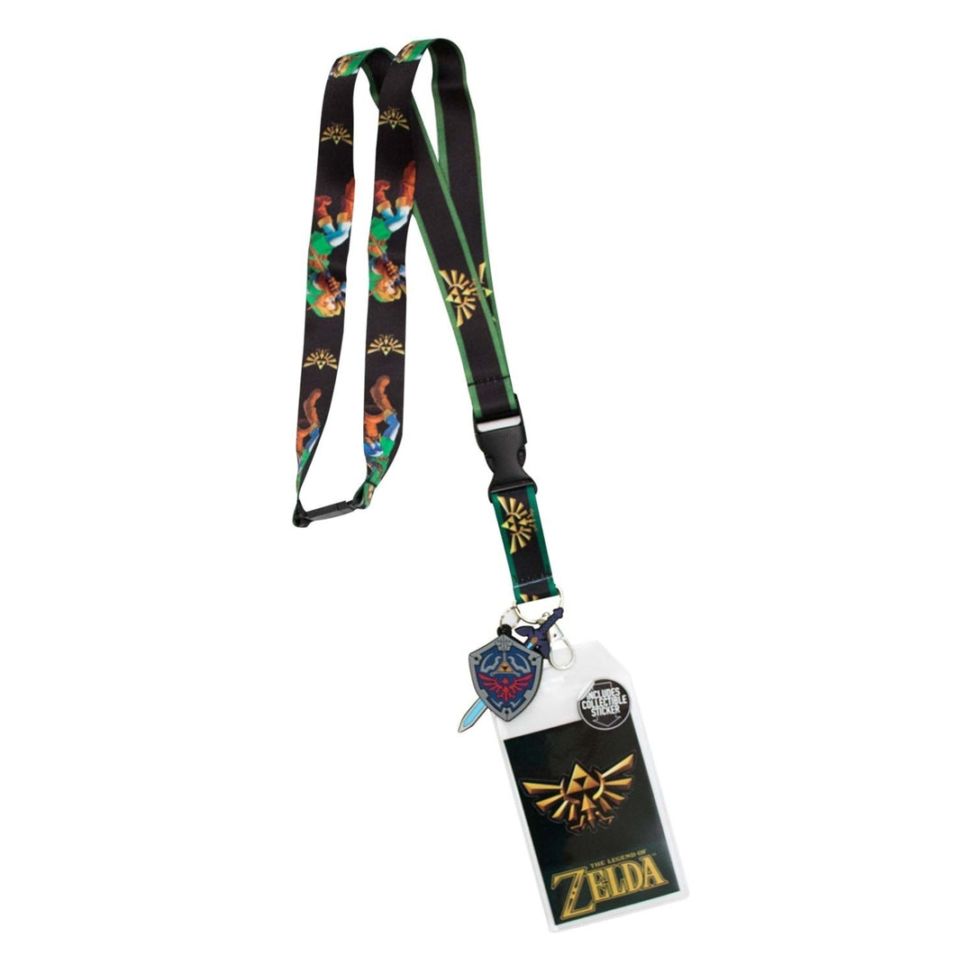 The Legend Of Zelda Link Lanyard Image 1