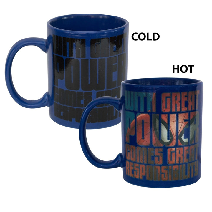 Spiderman Heat Reveal Coffee Mug Image 1