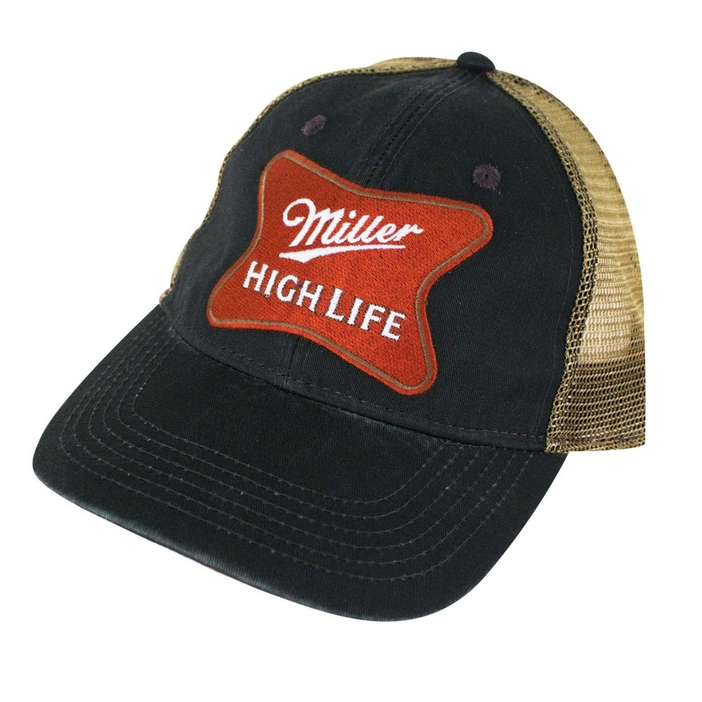 Miller High Life Mesh Snapback Hat Image 2