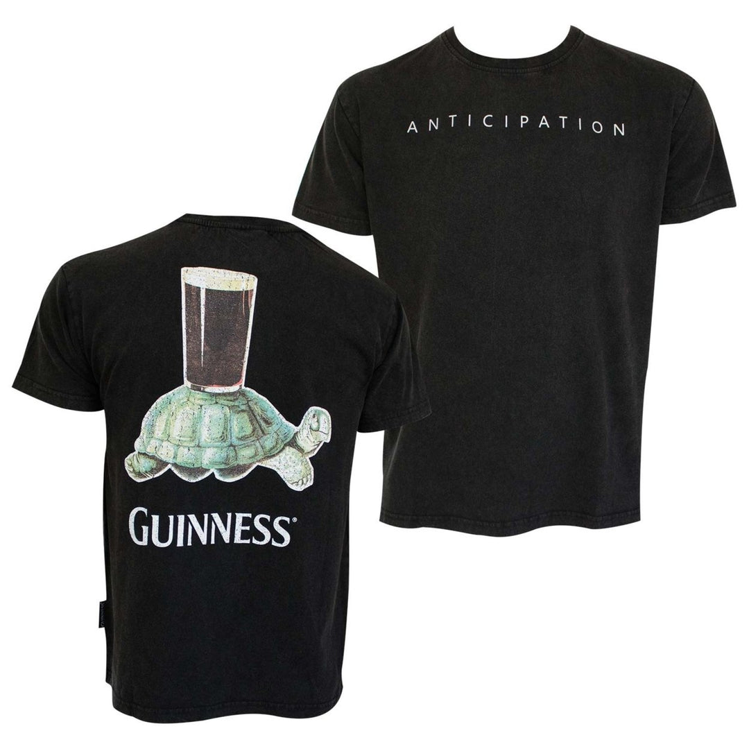 Guinness Anticipation Black Tee Shirt Image 1